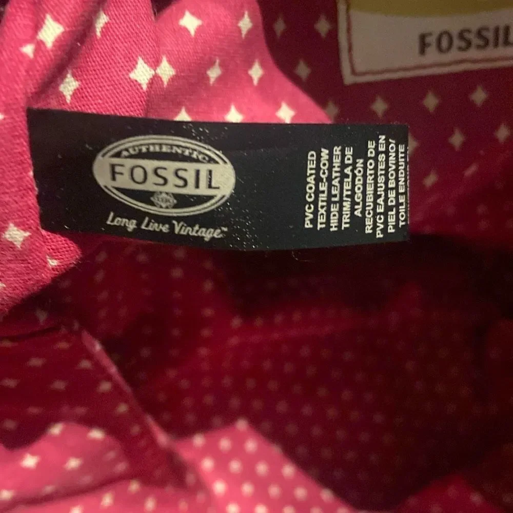 Colorful Patterned Women's Key-per Fossil bag purse - Picture 10 of 15